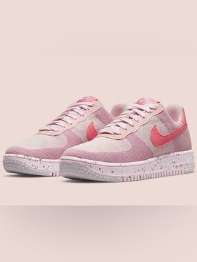 Nike Air Force 1 Low Crater Flyknit - Pink Glaze